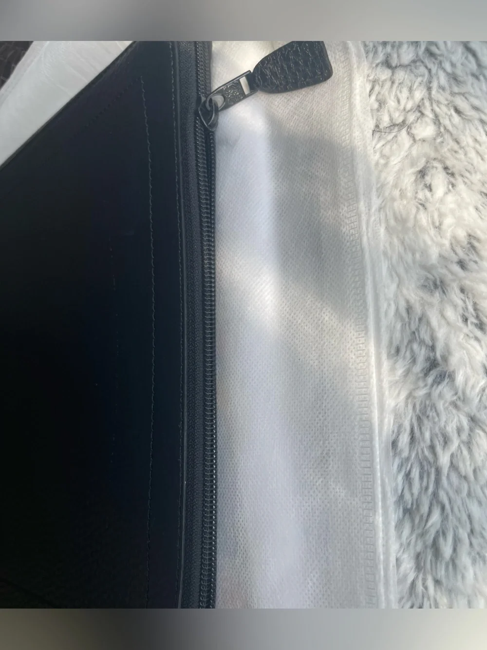 Loewe Anagram Leather Document Case/Laptop Case Grained Calfskin unisex
